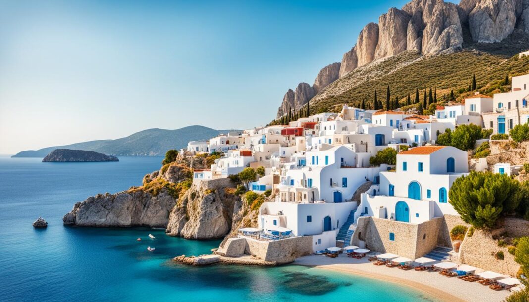 What Greek island pays you to live there?