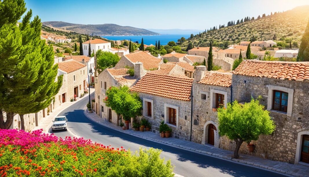 What is the most beautiful village in Rhodes?