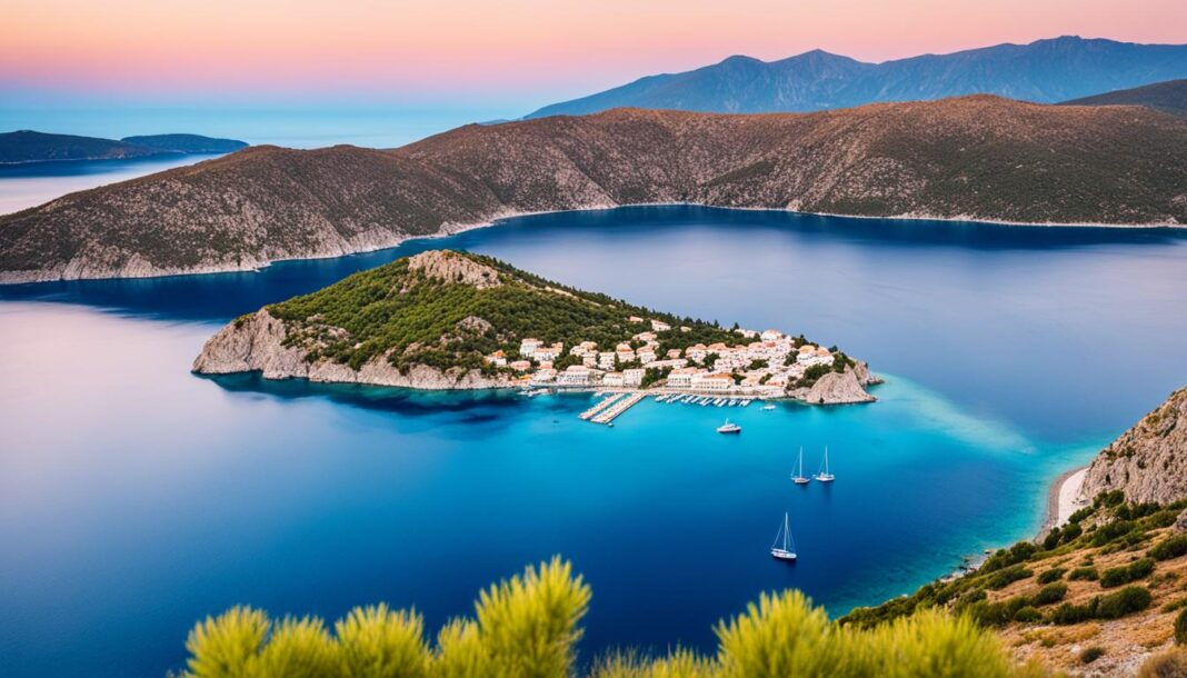 Which Greek island has the lowest crime rate?