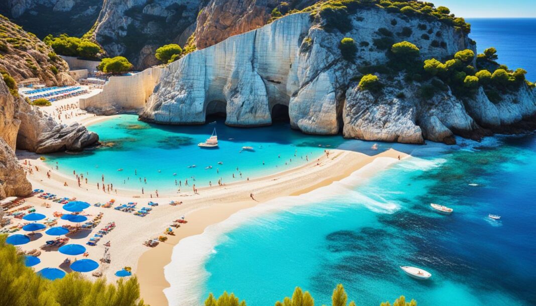 Which island has the best beaches in Greece?