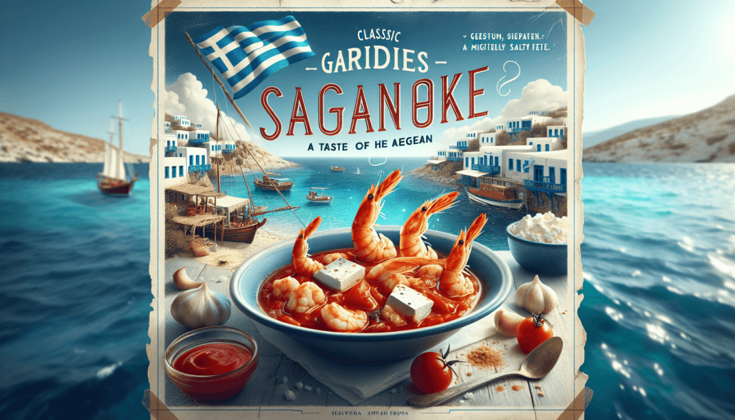 Classic Garides Saganaki: A Taste of the Aegean