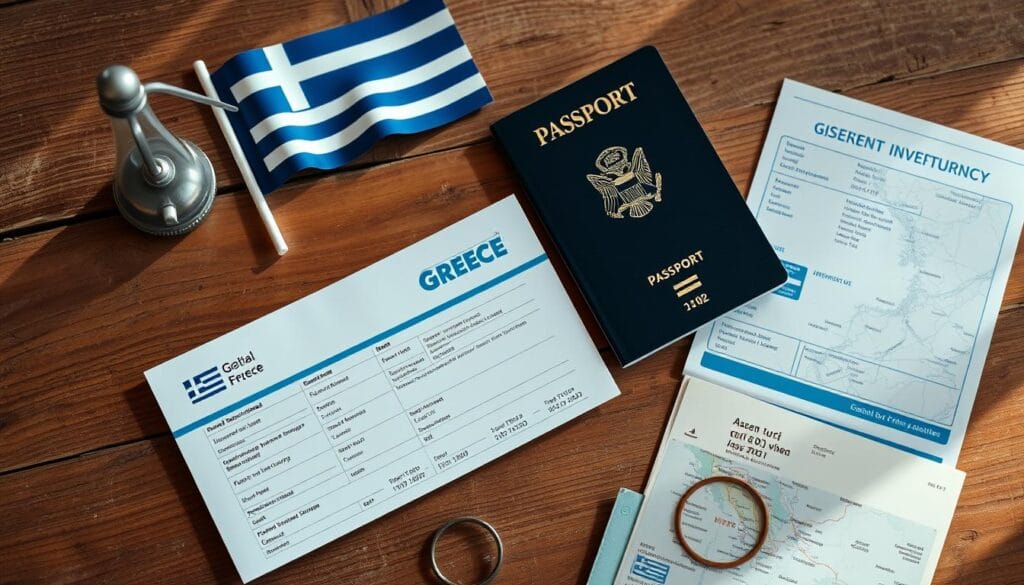 travel documents for Greece